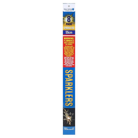 Party Central Sparklers Wedding Birthday Party 55cm 8Pk 280797