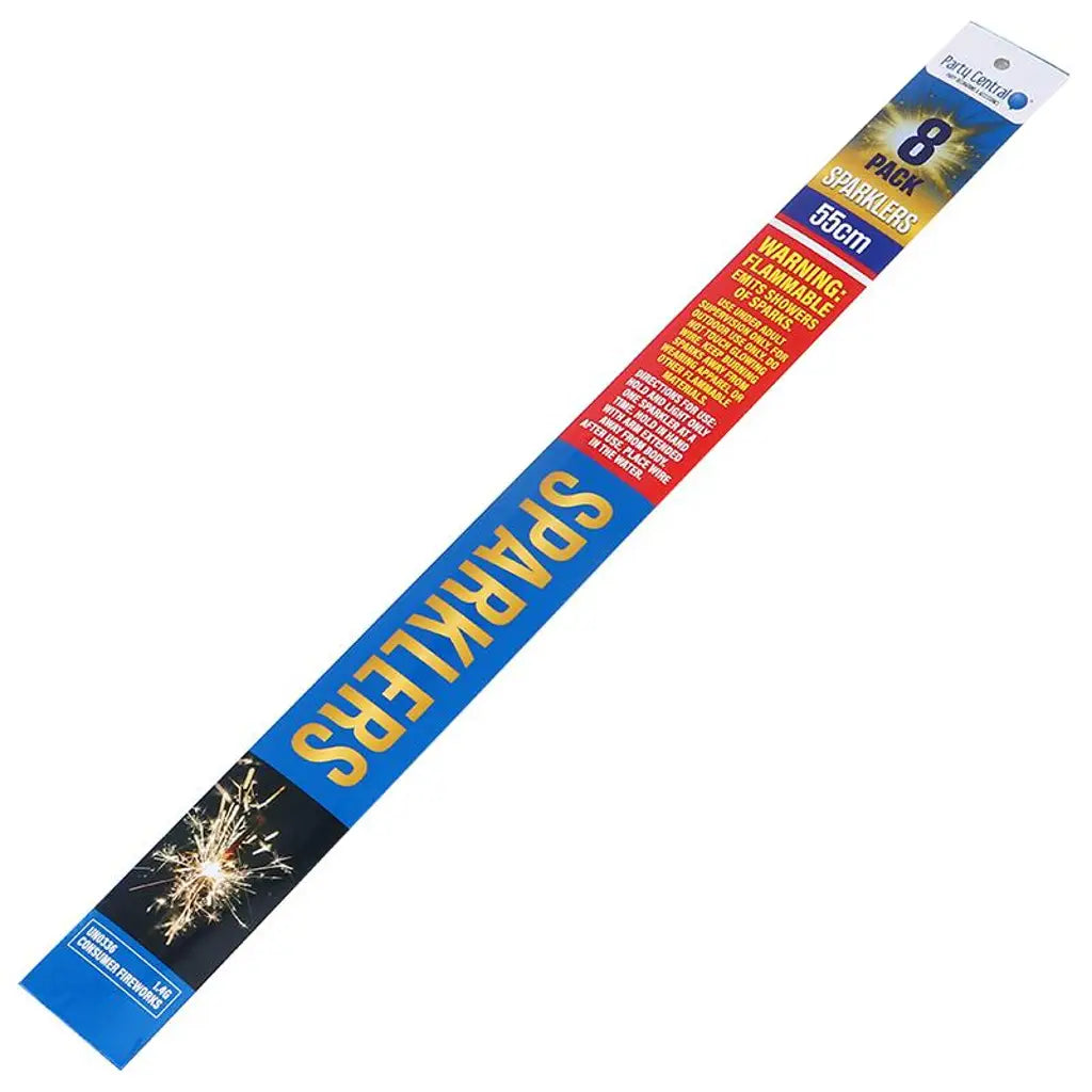 Party Central Sparklers Wedding Birthday Party 55cm 8Pk 280797