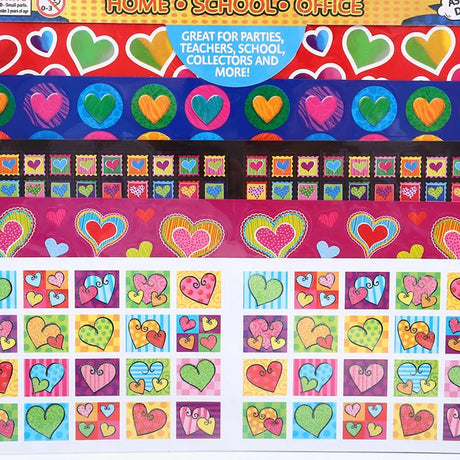Party Central Sticker Assorted Designs 300Pk 288342