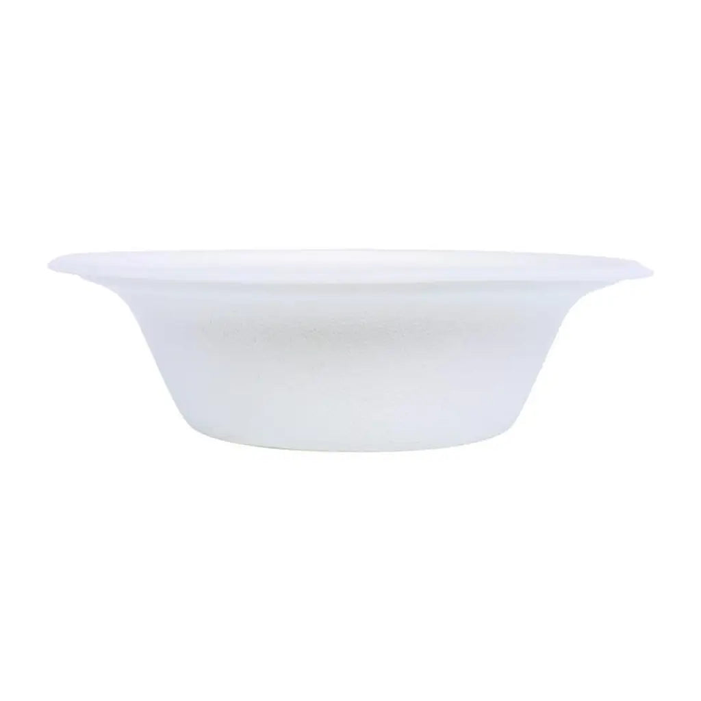 Party Central Sugarcane Medium Snack Bowls White 350ml 40Pk 278909