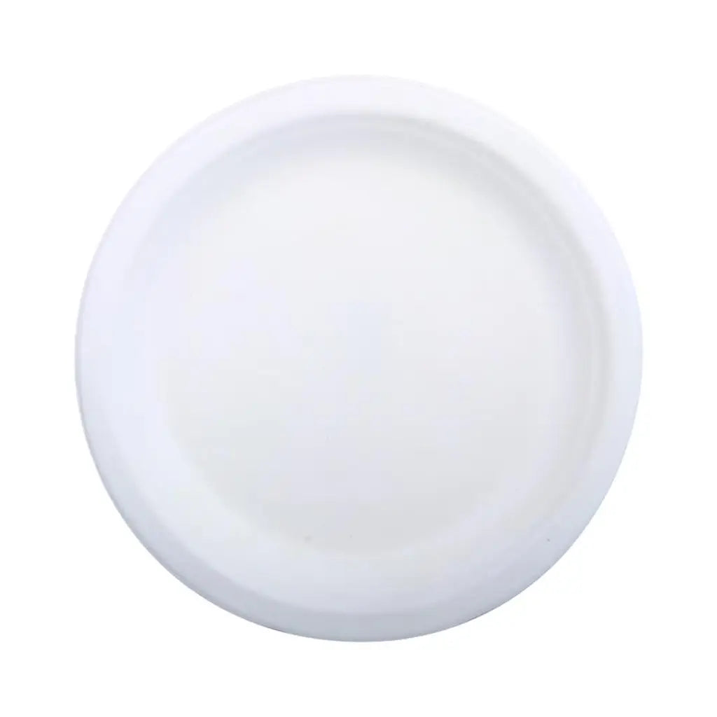 Party Central Sugarcane Side Plates White 18cm 50Pk 278961