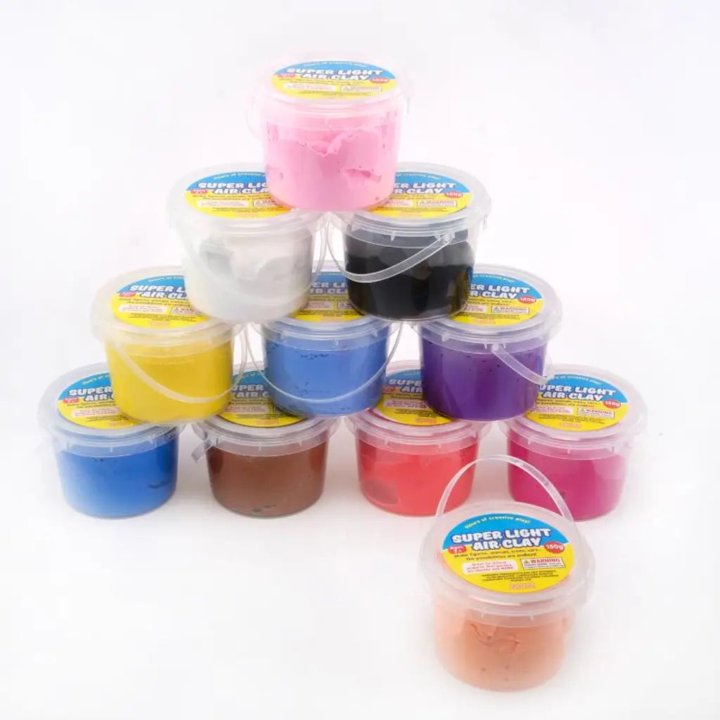 Party Central Super Light Air Clay Tub Plain Colour 150g 213764