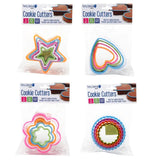 Party Central Tools Gadgets Cookie Cutter Assorted Desgins 5Pk 222544