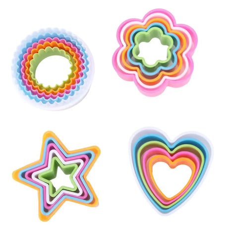 Party Central Tools Gadgets Cookie Cutter Assorted Desgins 5Pk 222544