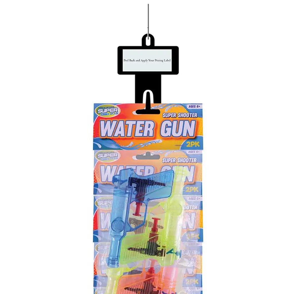 Party Central Water Gun 12x8x2cm 2Pk 322343