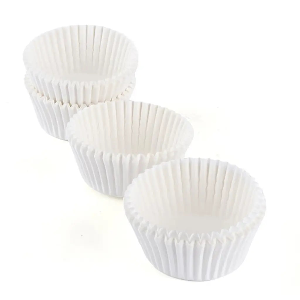 Party Central White Cupcake Muffin Cases 100Pcs 203703