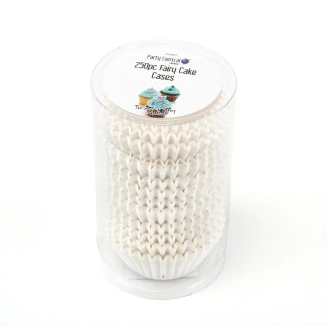 Party Central White Cupcake Muffin Mini Cases 250Pcs 203697