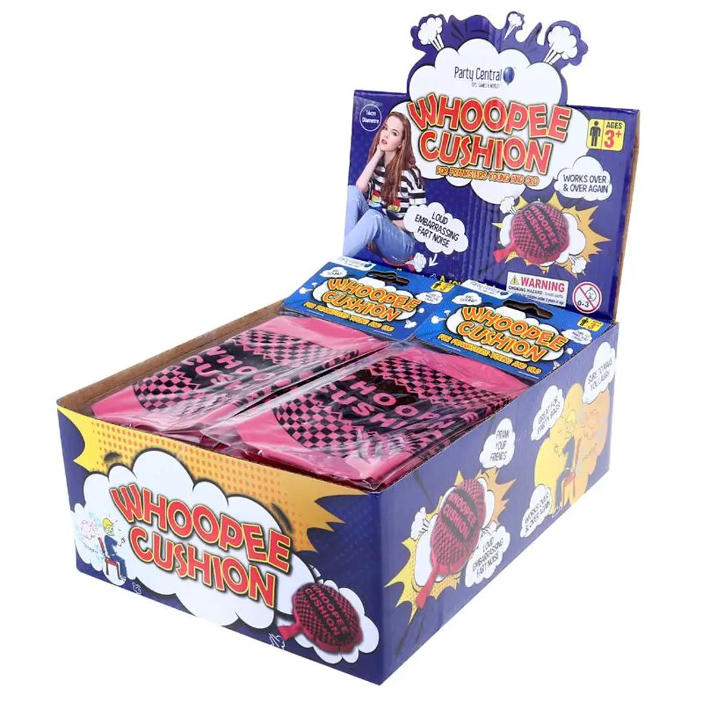 Party Central Whoopee Cushion 16cm Pink 283767