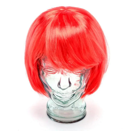 Party Central Wig Bob With Fringe Adults Assorted Colours 277353