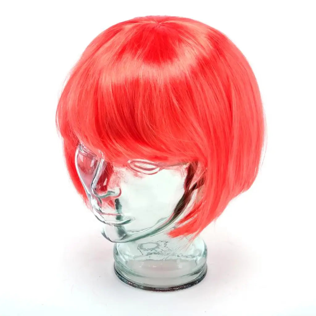 Party Central Wig Bob With Fringe Adults Assorted Colours 277353