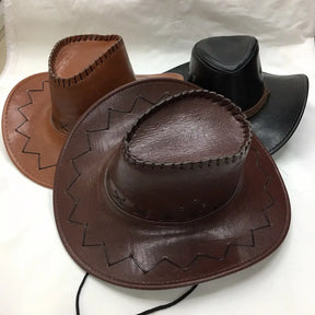 Party Hat Cowboy Faux Leather 3Cols K062855