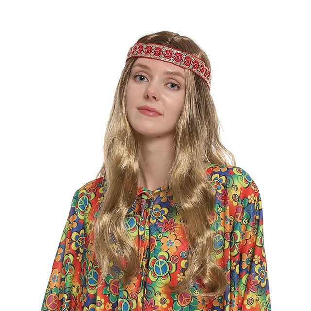 Party Planet 60s Hippie Wig & Headband PP28064