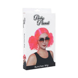 Party Planet 80s Pink Female Bunches Wig PP45559