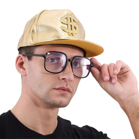 Party Planet 90s Black Vintage DJ Glasses PP11322