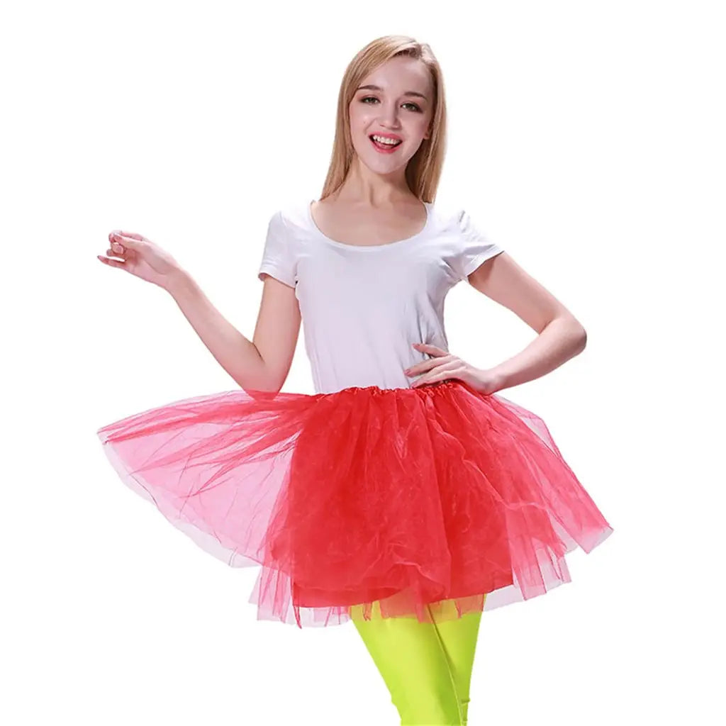 Party Planet Adult Red TuTu A110751