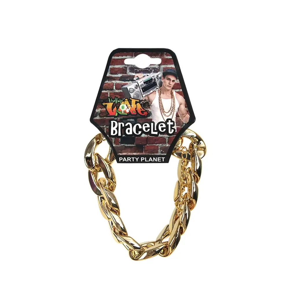 Party Planet Big Links Bracelet Gold A156704