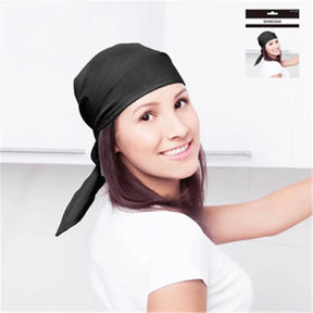 Party Planet Black Bandana 50x50cm A111802