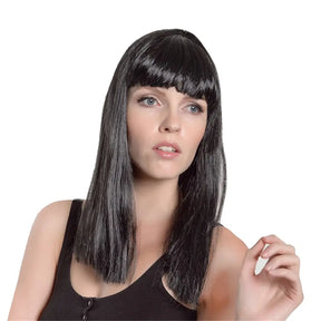 Party Planet Black Long Wig A95898