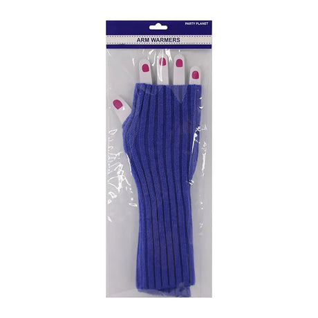 Party Planet Blue 80s Arm Warmer PP44699