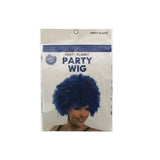Party Planet Blue Afro Wig A97342