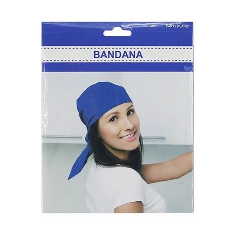 Party Planet Blue Bandana 50x50cm A111864