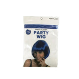 Party Planet Blue Bob Wig A97359