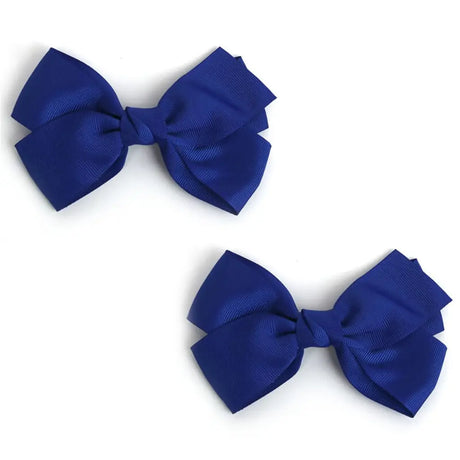 Party Planet Blue Bow Hair Clip 2PK PP11254