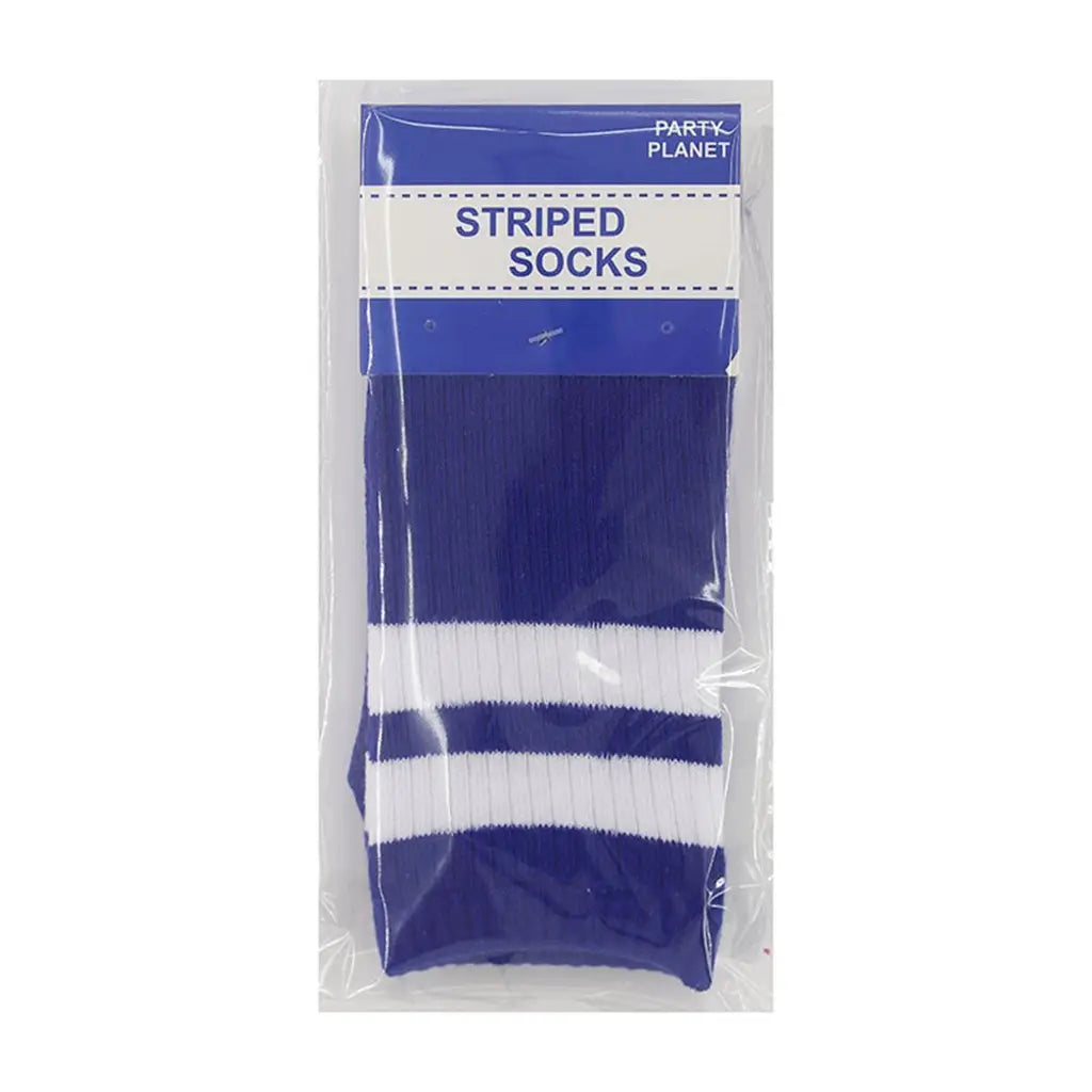 Party Planet Blue Cheerleader Knee High Socks PP26183