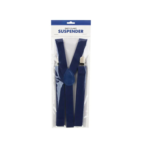 Party Planet Blue Suspenders A97267