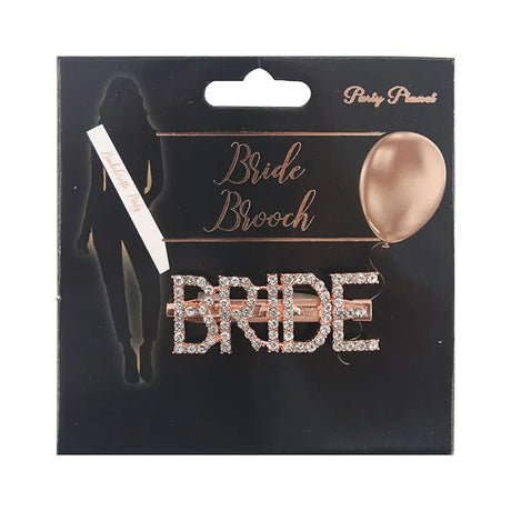 Party Planet Bride Brooch Pin SH43654