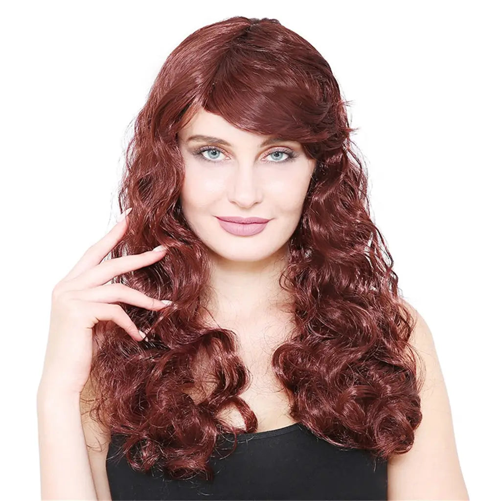 Party Planet Brown Glamour Wig PP58316