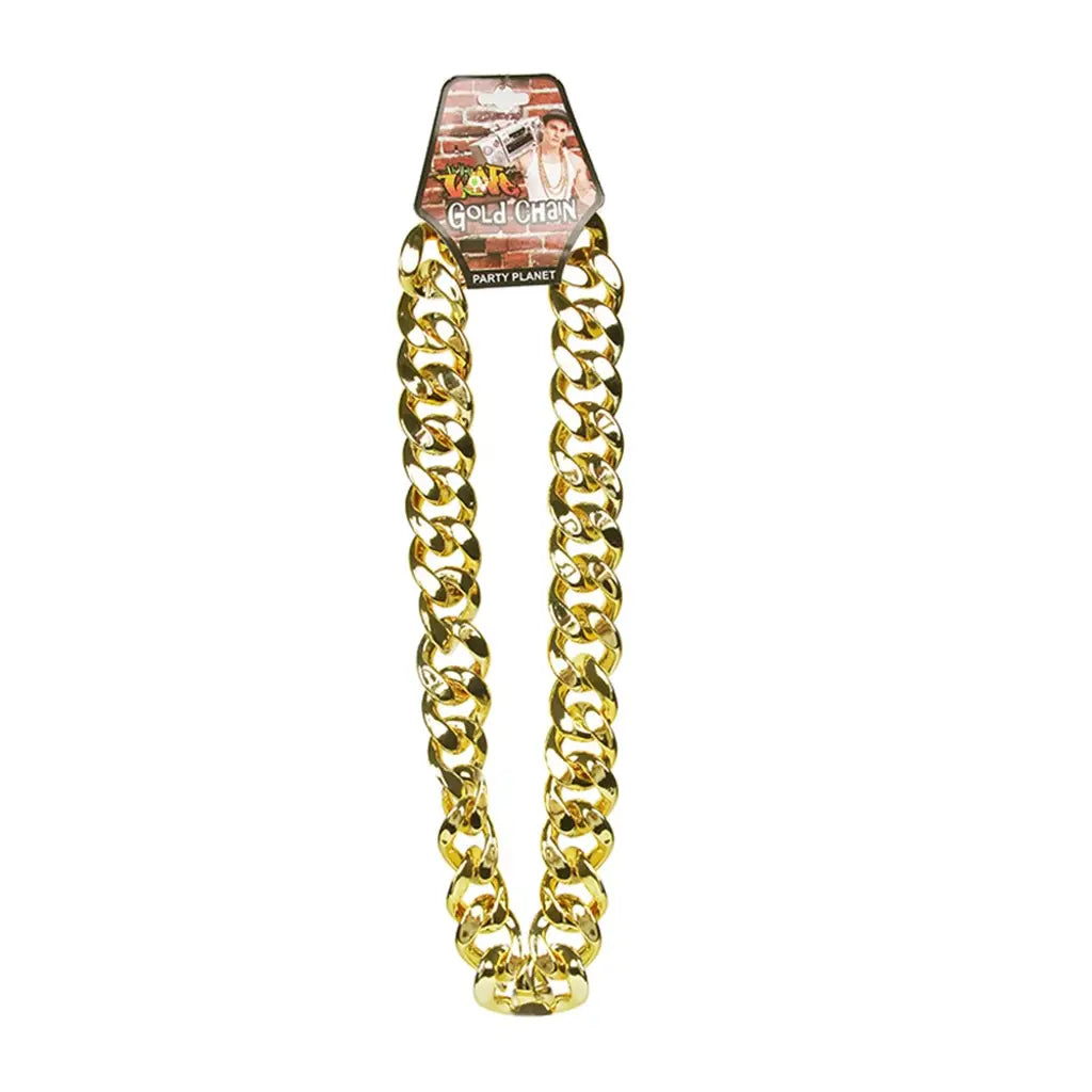 Party Planet Chunky Gold Plastic Chain PP13111