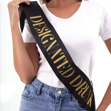 Party Planet Designated Drunk Sash PP51915