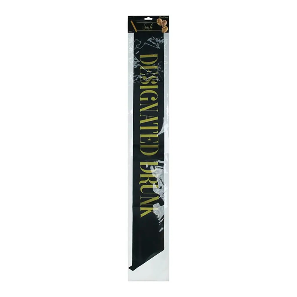 Party Planet Designated Drunk Sash PP51915