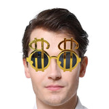 Party Planet Gold Dollar Sign Party Glasses A161067