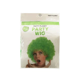 Party Planet Green Afro Wig A97069