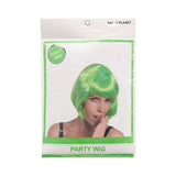 Party Planet Green Bob Wig A97076