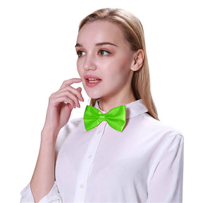 Party Planet Green Bow Tie A100981