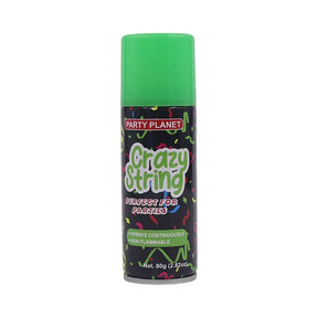 Party Planet Green Crazy Silly Wacky Party String 80g PP19666