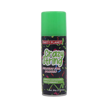 Party Planet Green Crazy Silly Wacky Party String 80g PP19666