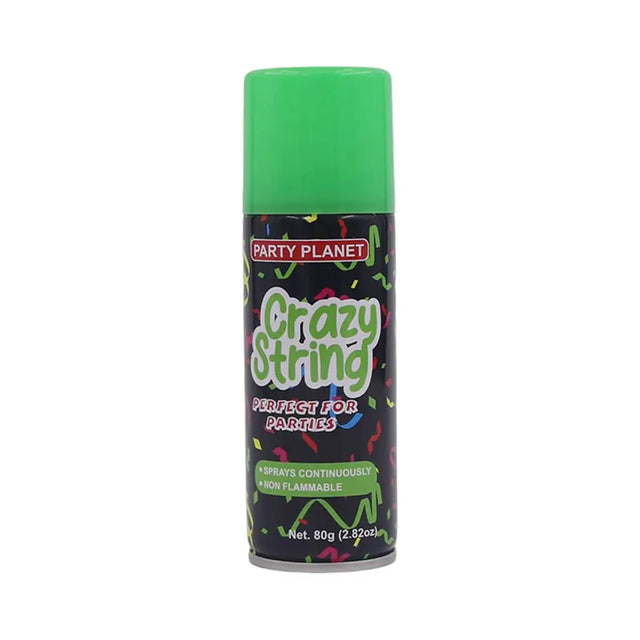 Party Planet Green Crazy Silly Wacky Party String 80g PP19666