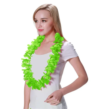Party Planet Green Lei A111871