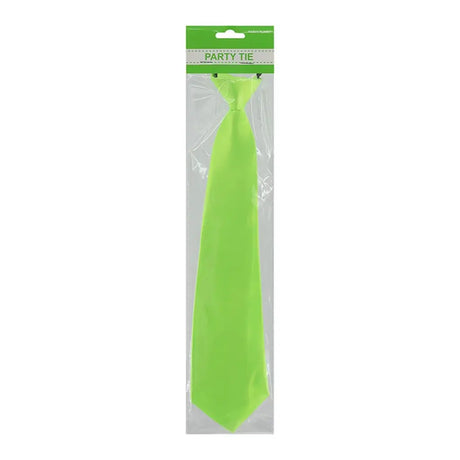 Party Planet Green Party Tie A119259