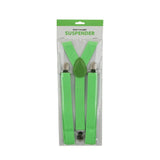 Party Planet Green Suspenders A96994