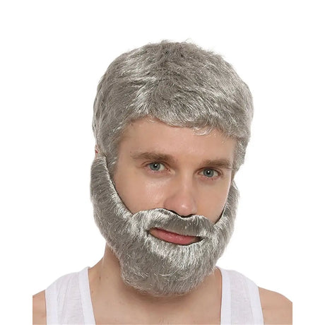 Party Planet Grey Fox Wig & Beard PP27982