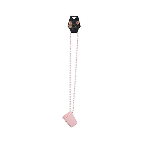 Party Planet Hens Night Party Bride Tribe Shot Glass Necklace PP18829