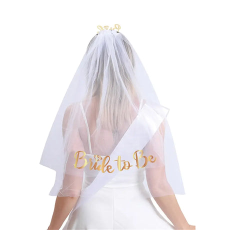 Party Planet Hens Party Bride To Be Tulle Veil PP18683