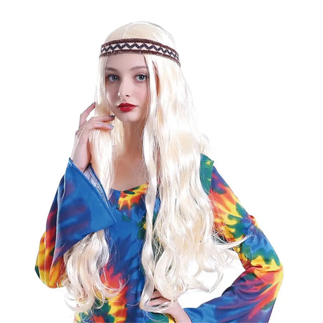 Party Planet Hippie Chick Wig A160046