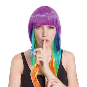 Party Planet Long Carnival Wig A137659
