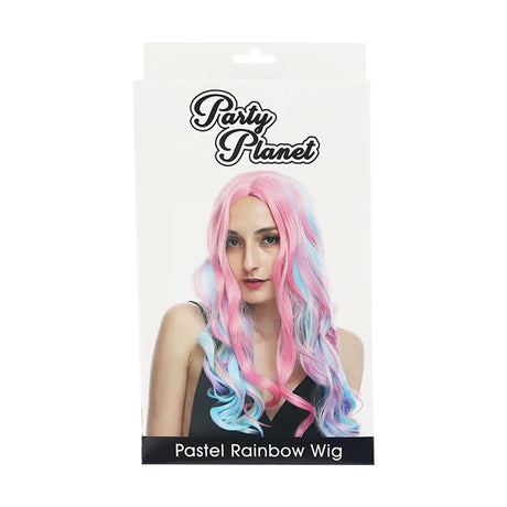Party Planet Long Rainbow Wig A229460